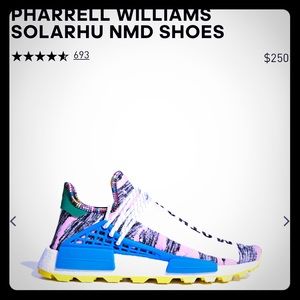 PHARRELL WILLIAMS SOLARHU NMD SHOES